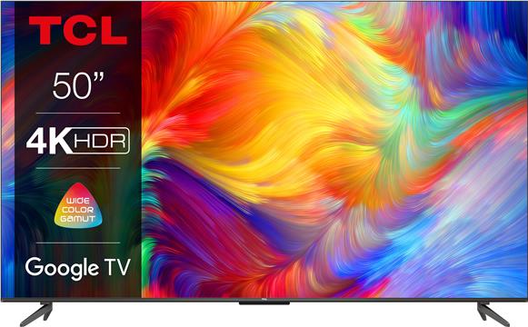LED TV 50" TCL 50P735, Android TV, 4K UHD, DVB-T2/C/S2, HDMI, Wi-Fi, USB, bluetooth, energetski razred F