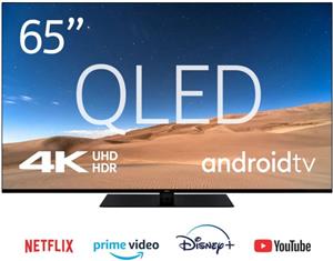 Televizor QLED 65'' NOKIA QNR65GV215ISW, Android TV, UHD, DVB-T2/C/S2, CI+, HDMI, Wi-Fi, USB, Bluetooth 4.2, energetski razred E