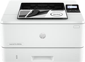 L HP LaserJet Pro 4002DW S/W-Laserdrucker 40S./Min. A4 LAN WLAN Duplex