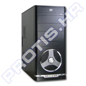 Kućište Inter-Tech IT-Starter 02, Midi Tower, PSU 500W, Black