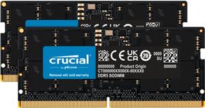 Crucial - DDR5 - kit - 32 GB: 2 x 16 GB - SO-DIMM 262-pin - 4800 MHz / PC5-38400 - unbuffered