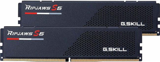 G.Skill Ripjaws S5 - DDR5 - kit - 64 GB: 2 x 32 GB - DIMM 288-pin - 5600 MHz / PC5-44800 - unbuffered