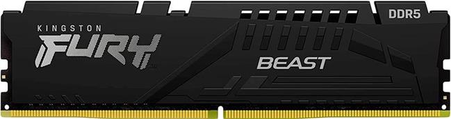 Kingston FURY Beast - DDR5 - module - 16 GB - DIMM 288-pin - 5200 MHz / PC5-41600 - unbuffered