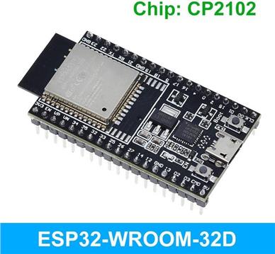 NodeMCU ESP32 development board WIFI + Bluetooth IoT smart home ESP-WROOM-32D DevKitC V4, CP2102