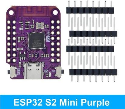 NodeMCU ESP32 development board WIFI IoT smart home ESP-32 S2 mini V1, USB Type-C