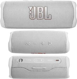 JBL Flip 6 prijenosni zvučnik BT5.1, vodootporan IP67, bijeli