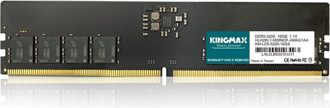 Memorija Kingmax DIMM 8GB DDR5 4800MHz 288-pin 1.1V CL40