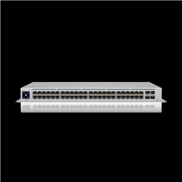 USW-48-PoE is 48-Port managed PoE switch with (48) Gigabit Ethernet ports including (32) 802.3at PoE+ ports, and (4) SFP ports. Powerful second-generation UniFi switching.