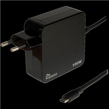 Inter-Tech Power Adapter, Type C, 100W (5V, 9V, 12V, 15V, 20V)