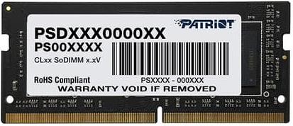 Memorija za prijenosno računalo Patriot Signature Line 4GB DDR4-2666 SODIMM PC4-21300 CL19, 1.2V