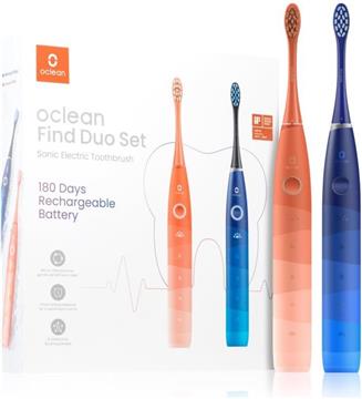 OClean Set Find Duo red and blue