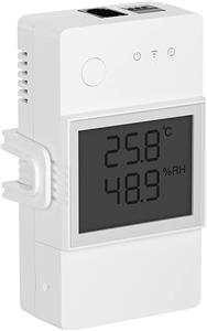 SONOFF smart switch THR316D, temperature sensor. and humidity with LCD display, Alexa/Google Home/IFTTT, 16A Max.