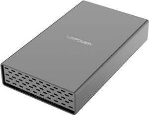LC Power LC-35U3-C - storage enclosure - SATA 6Gb/s - USB-C 3.2 (Gen 2)