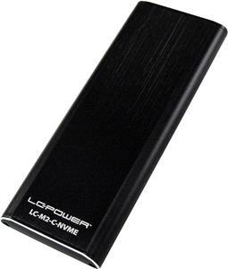 LC Power LC-M2-C-NVME-2 - storage enclosure - M.2 NVMe Card - USB 3.2 (Gen 2x1)