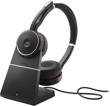 Jabra Evolve 75 SE UC Stereo - headset - with charging stand