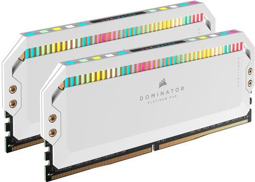 Memorija CORSAIR Dominator Platinum RGB - DDR5 - kit - 64 GB: 2 x 32 GB - DIMM 288-pin - 5200 MHz / PC5-41600