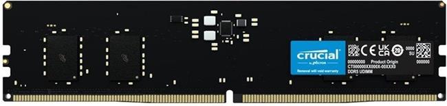 Crucial - DDR5 - module - 16 GB - DIMM 288-pin - 5200 MHz / PC5-41600 - unbuffered