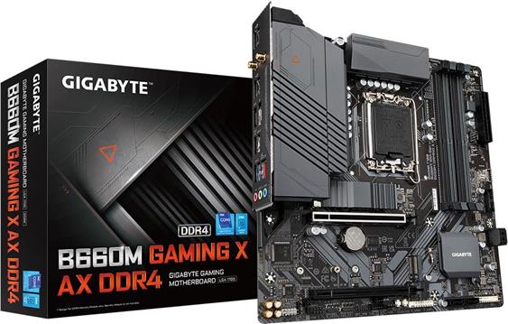 GIGABYTE Main Board Desktop B760M G X AX DDR4