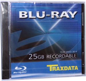 BD-R Traxdata, Kapacitet 25 GB, Brzina 4X