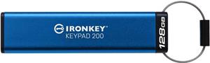 Kingston IronKey Keypad 200 128GB USB 3.0 AES Encrypted