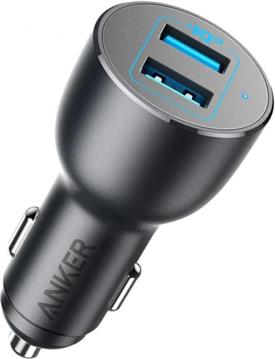 Anker PowerDrive III 2-Port 36W Alu car charger