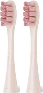 Oclean Standard two attachments for electric toothbrush pink