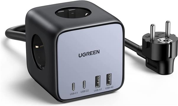 Ugreen DigiNest Cube 65W USB-C / AC 7in1 socket