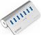 USB-C hub 7-port, 7x USB-A 3.2 Gen2, 10Gbps, ALU, ORICO M3U7-G2