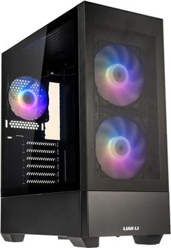 Case Lian Li LANCOOL 205 Mesh C, Mid-Tower, ARGB, Tempered Glass, Black