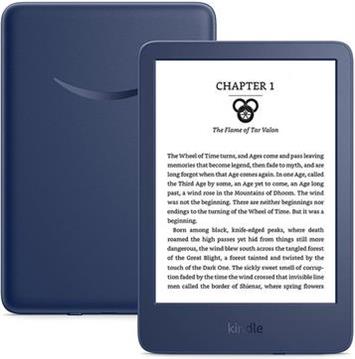 eReader Amazon Kindle 2022, 6" 16GB WiFi, 300dpi, Blue