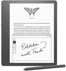 eReader Amazon Kindle Scribe 2022, 10.2" 32GB WiFi, 300dpi, Premium Pen, USB-C, Black