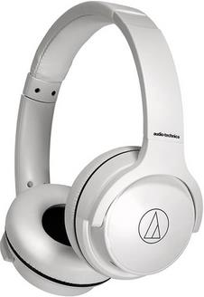 Headset Audio-Technica ATH-S220BT, Wireless, White