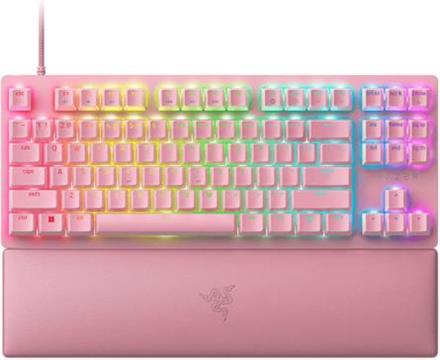 Keyboard Razer Huntsman V2 Tenkeyless Quartz, Linear Optical Switch, US SLO g.