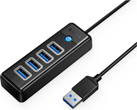 Orico 4-portni USB 3.0 hub, crni (ORICO-PW4U-U3-015-BK-EP)