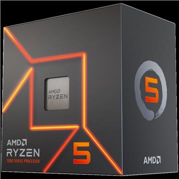 AMD Ryzen 5 7600 - 3.80/5.10GHz (6 Cores), Socket AM5, 38MB cache, Radeon Graphics, 65W, s Wraith Stealth hladnjakom