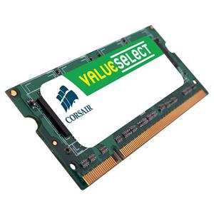 Memorija za prijenosno računalo Corsair 2 GB SO-DIMM DDR2 800MHz Value Select, COR-VS2GSDS800D2