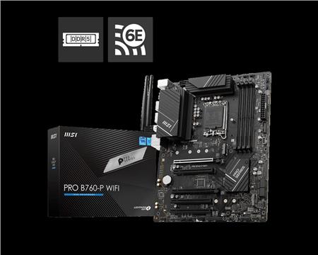 MB MSI Intel 1700 PRO B760-P WiFi DDR4