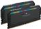Memorija CORSAIR Dominator Platinum RGB - DDR5 - kit - 64 GB: 2 x 32 GB - DIMM 288-pin - 5600 MHz / PC5-44800