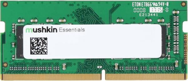 Mushkin Essentials - DDR4 - module - 16 GB - SO-DIMM 260-pin - 3200 MHz / PC4-25600 - unbuffered