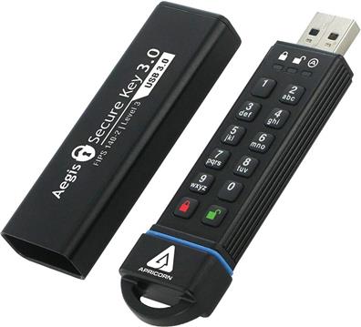 Apricorn Aegis Secure Key 3.0 - USB flash drive - 16 GB