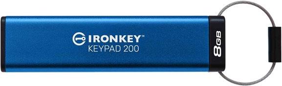 Kingston IronKey Keypad 200 - USB flash drive - 8 GB