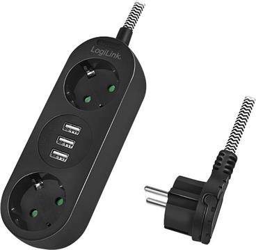 LogiLink - power strip - 3680 Watt