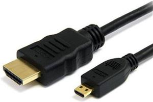 StarTech.com 1m High Speed HDMI Cable with Ethernet HDMI to HDMI Micro - HDMI with Ethernet cable - 1 m