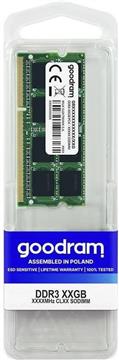 Memorija za prijenosno računalo GOODRAM DDR3 1600 MT/s 8GB SODIMM 204pin 