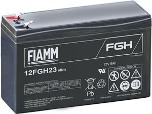 Baterija akumulatorska FIAMM 12FGH23 SLIM, 12V, 5Ah, za UPS, 90x70x105 mm