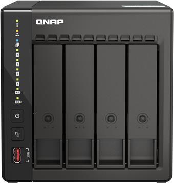 QNAP NAS server for 4 disks, 8GB RAM, 2.5Gb network