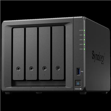 Synology DS923+ DiskStation 4-bay NAS server, 2.5"/3.5" HDD/SSD M.2 podrška, Wake on LAN/WAN, 4GB, 2×G-LAN, USB3.0/eSATA