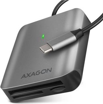 Čitač pametnih kartica AXAGON CRE-S3C SUPERSPEED USB-C UHS-II READER