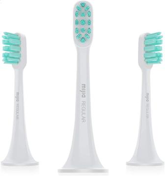 Mi Electric Toothbrush Head (3-pack,standard) (Light Grey)