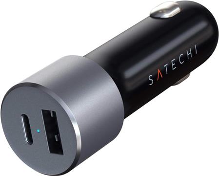 Satechi 72W Type-C PD Car Charger - Space Grey